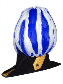 Federbusch 120 Bahnen / zum Stecken oder mit Schraubgewinde (verschiedene Farben)