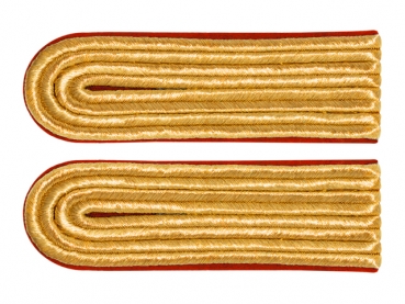 Schulterstücke, 4-streifig, gold (diverse Farben)
