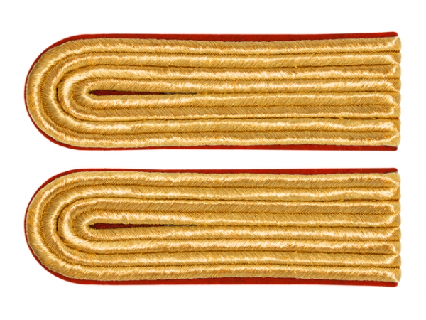 Schulterstücke, 4-streifig, gold (diverse Farben)