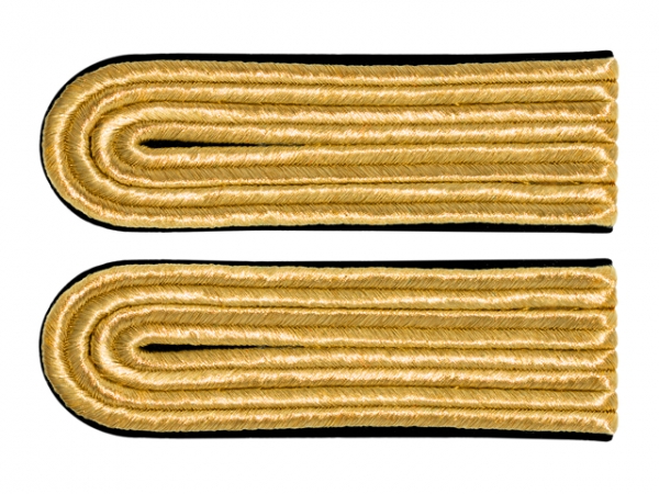 Schulterstücke, 4-streifig, gold (diverse Farben)